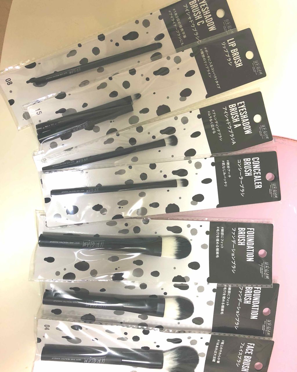 UR GLAM FACE BRUSH/U R GLAM/メイクブラシを使ったクチコミ(2枚目)