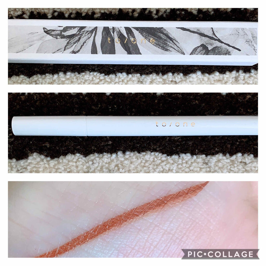 トーン リキッドアイライナー 02 ブラウン/to/one/リキッドアイライナーを使ったクチコミ（2枚目）