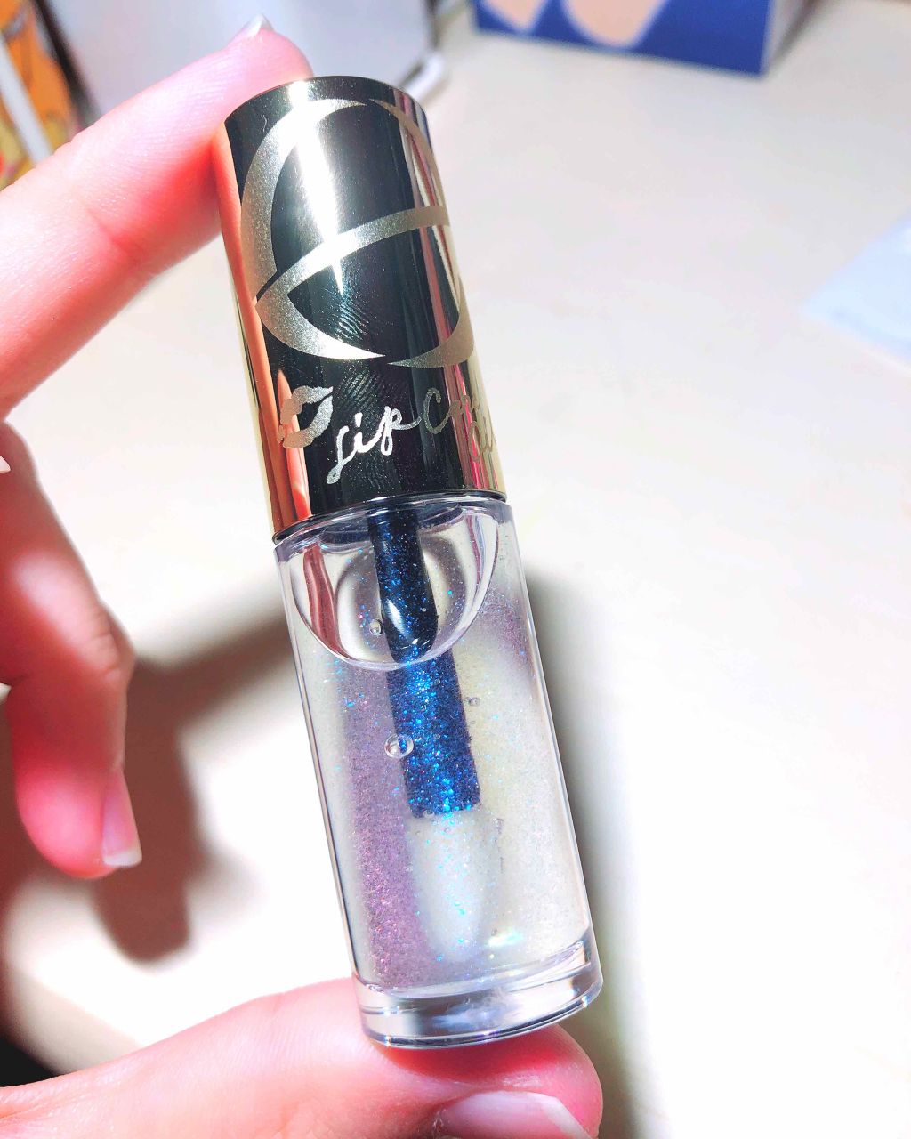 リップケアオイル/excel/リップグロスを使ったクチコミ（2枚目）