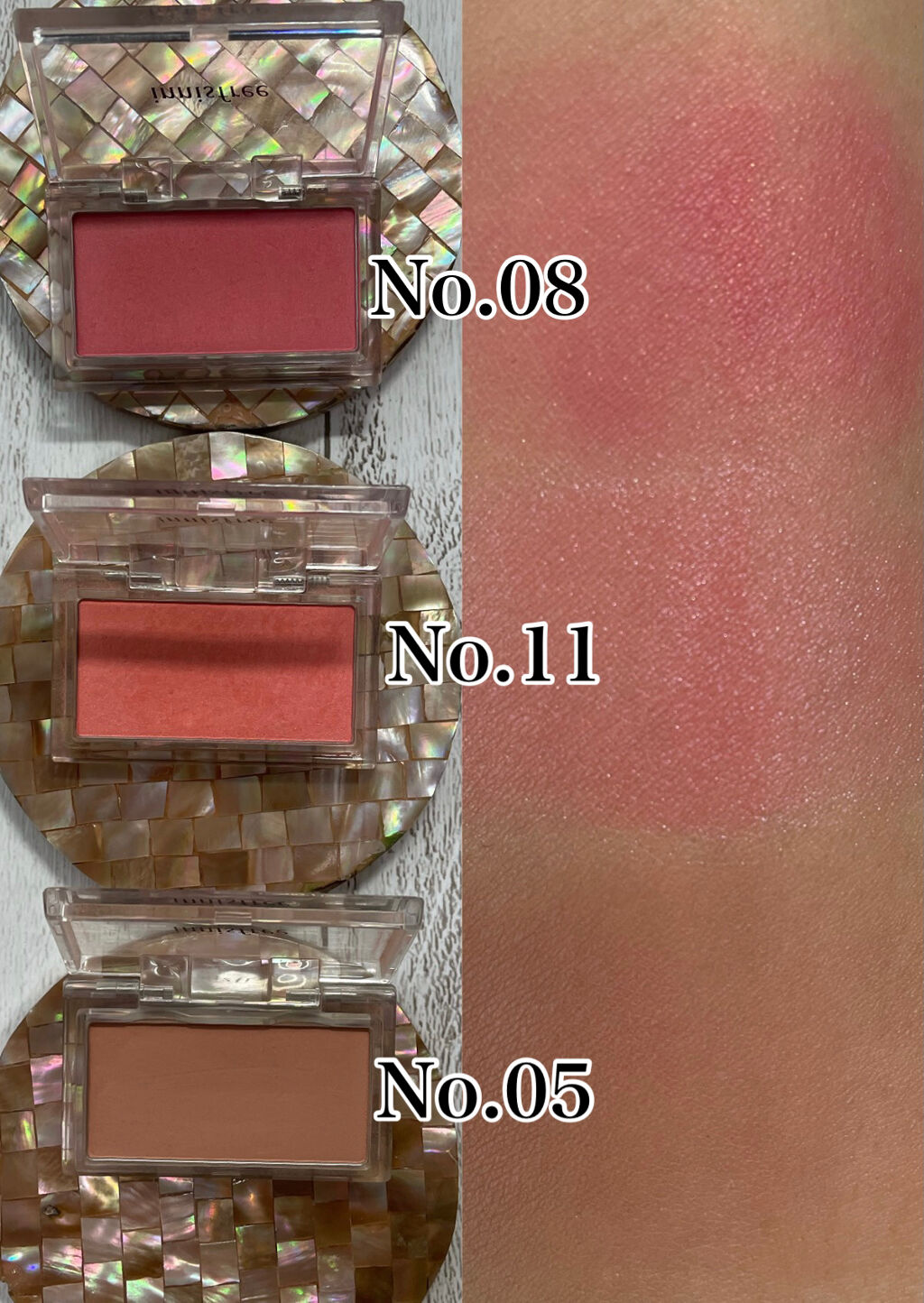 マイチーク 5/innisfree/パウダーチークを使ったクチコミ（2枚目）