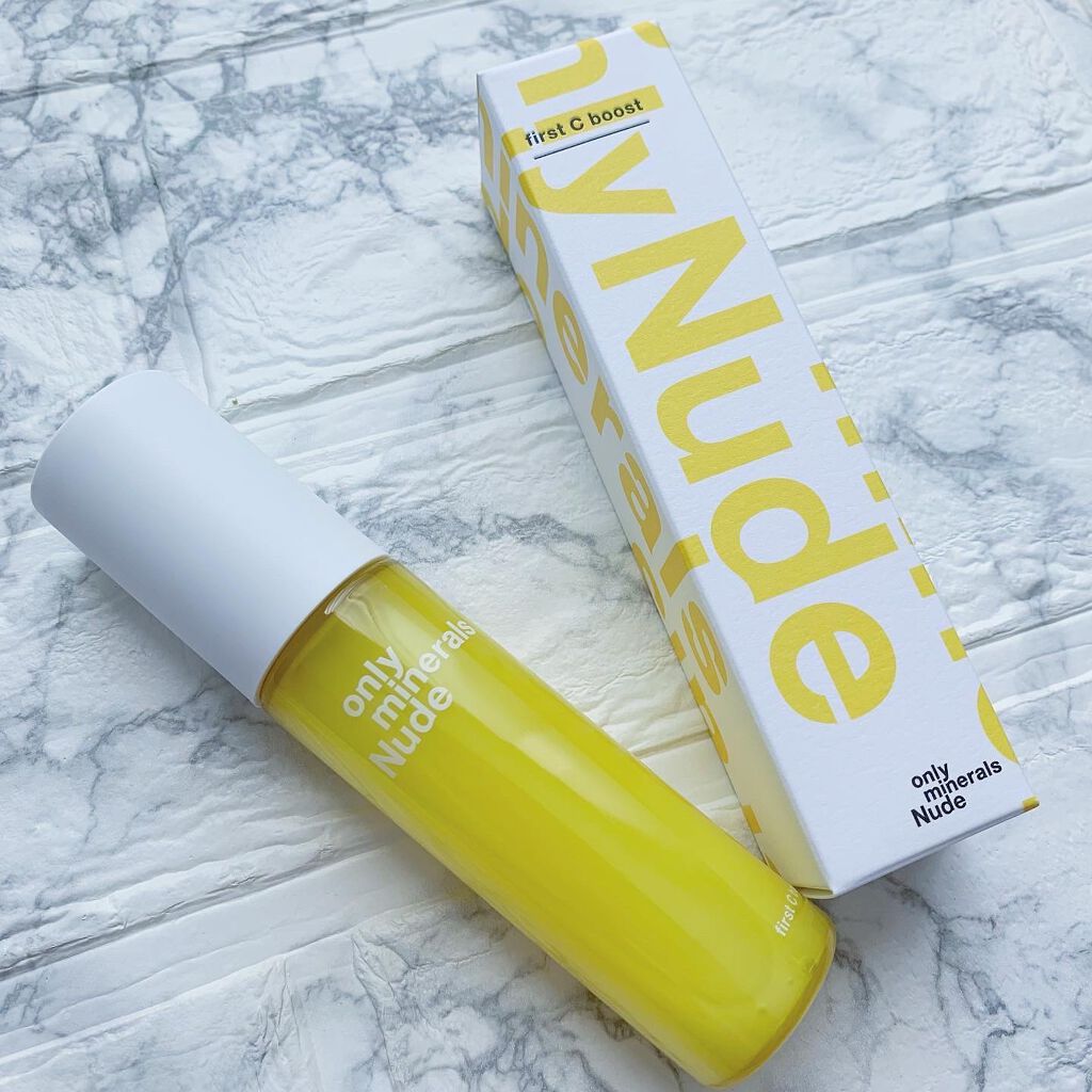 Nude ファーストCブースト/ONLY MINERALS/美容液を使ったクチコミ(2枚目)