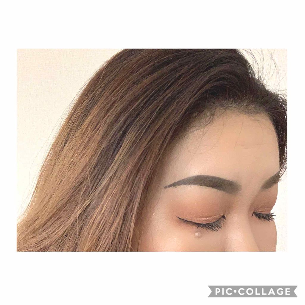 ロックオンライナーアンドブロウクリーム/e.l.f. Cosmetics/ジェルアイライナーを使ったクチコミ(2枚目)