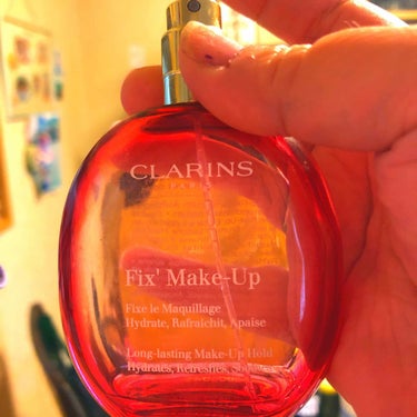 フィックス メイクアップ/CLARINS/ミスト状化粧水を使ったクチコミ（2枚目）