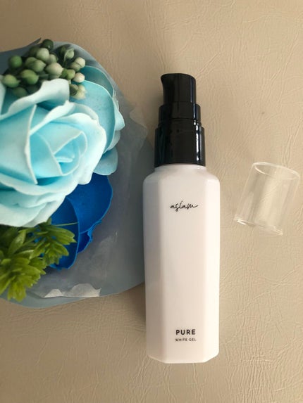 ピュアホワイトジェル/asiam/オールインワン化粧品を使ったクチコミ(2枚目)