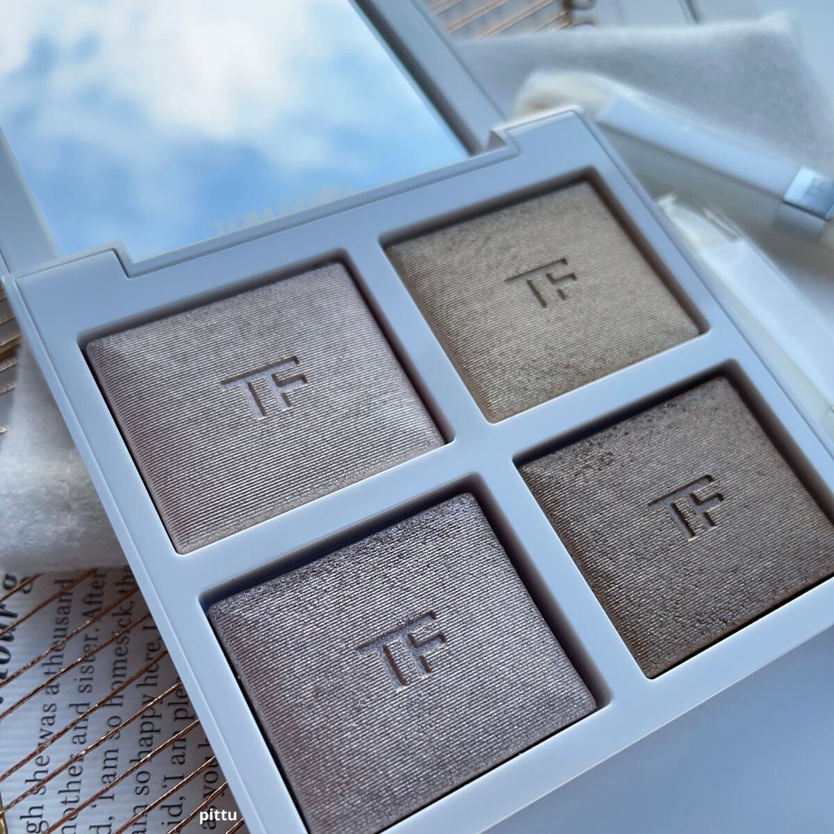 ソレイユ アイ カラー クォード/TOM FORD BEAUTY/アイシャドウパレットを使ったクチコミ(7枚目)