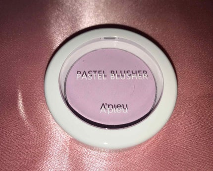 アピュー パステルブラッシャー/A’pieu/パウダーチークを使ったクチコミ(1枚目)