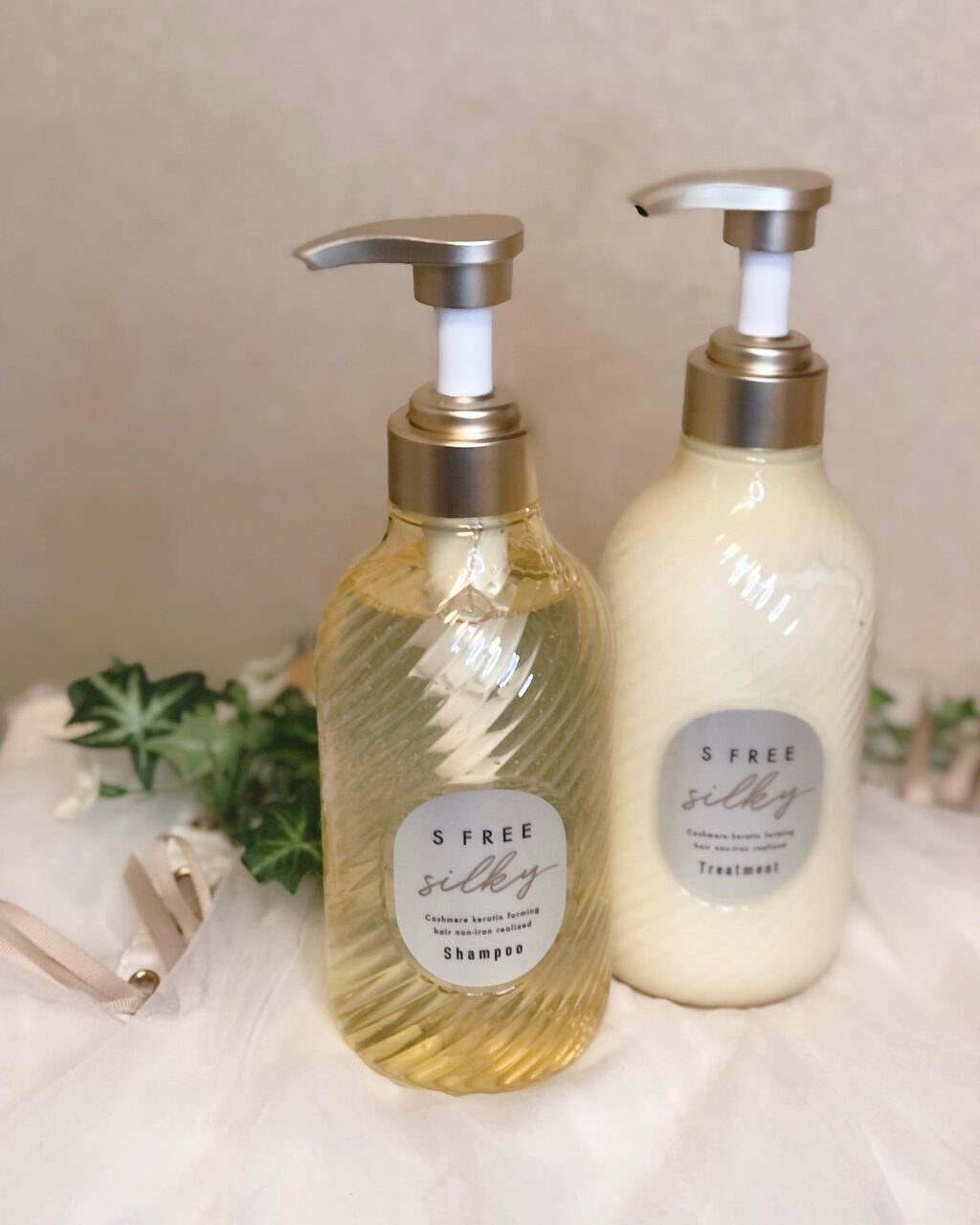 シャンプー シルキースムース/トリートメント シルキースムース /S FREE/市販シャンプーを使ったクチコミ(1枚目)