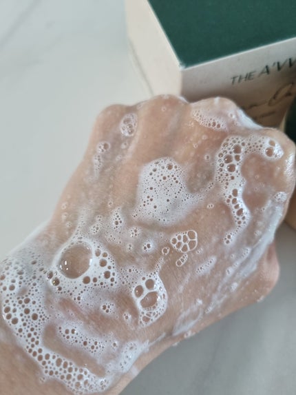 グリーンオートクレンジングホイップ/THE A'VVE/その他洗顔料を使ったクチコミ(4枚目)