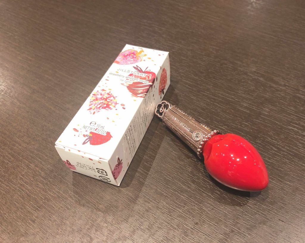 ストロベリーホイップ ルージュ/JILL STUART/口紅を使ったクチコミ(1枚目)