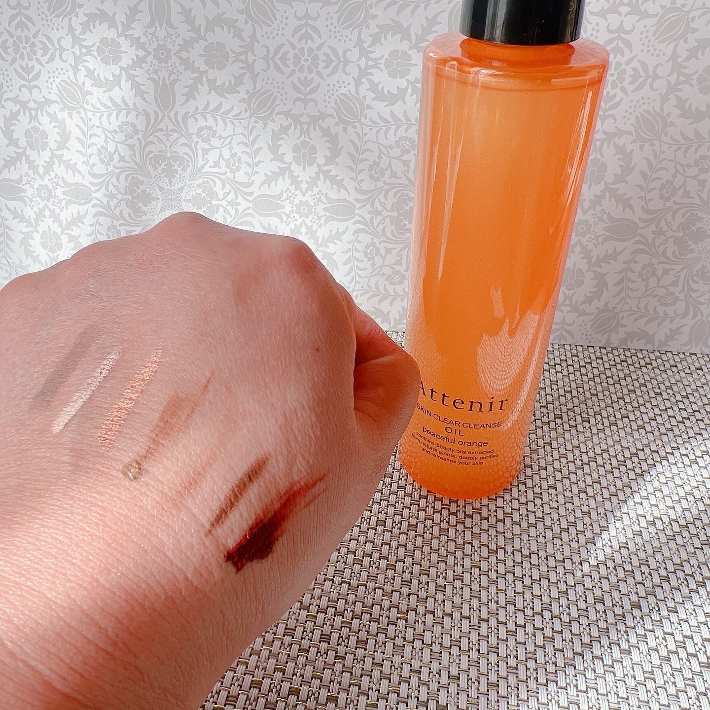 スキンクリアクレンズオイル〈ピースフルオレンジ〉/アテニア/オイルクレンジングを使ったクチコミ（2枚目）