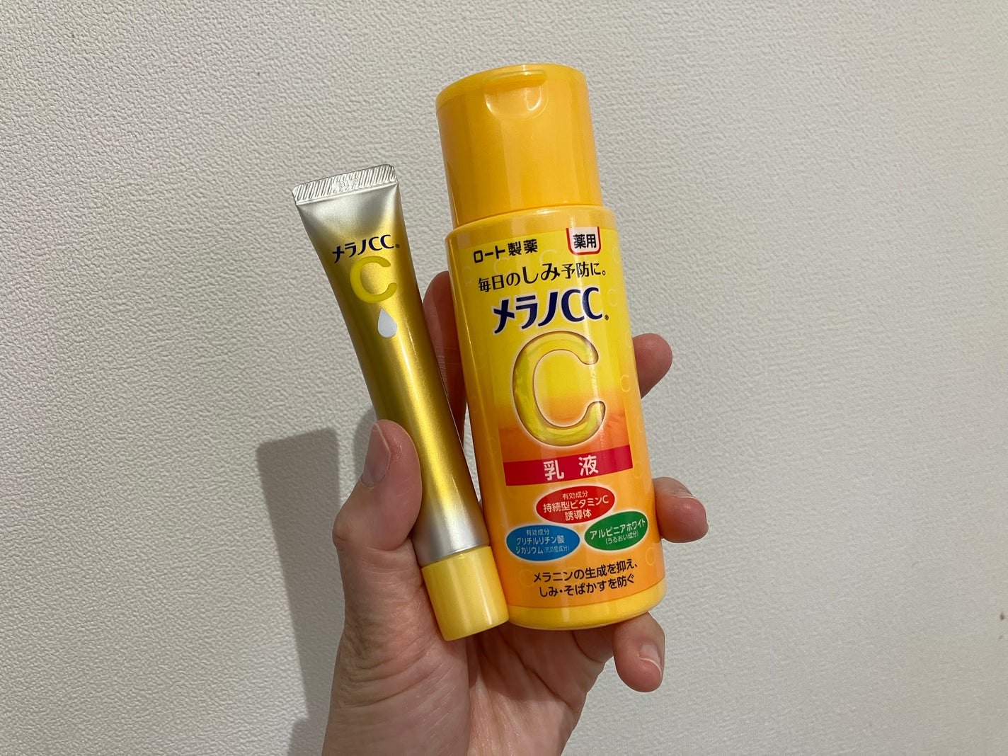 薬用しみ集中対策 プレミアム美容液/メラノCC/美容液を使ったクチコミ(1枚目)