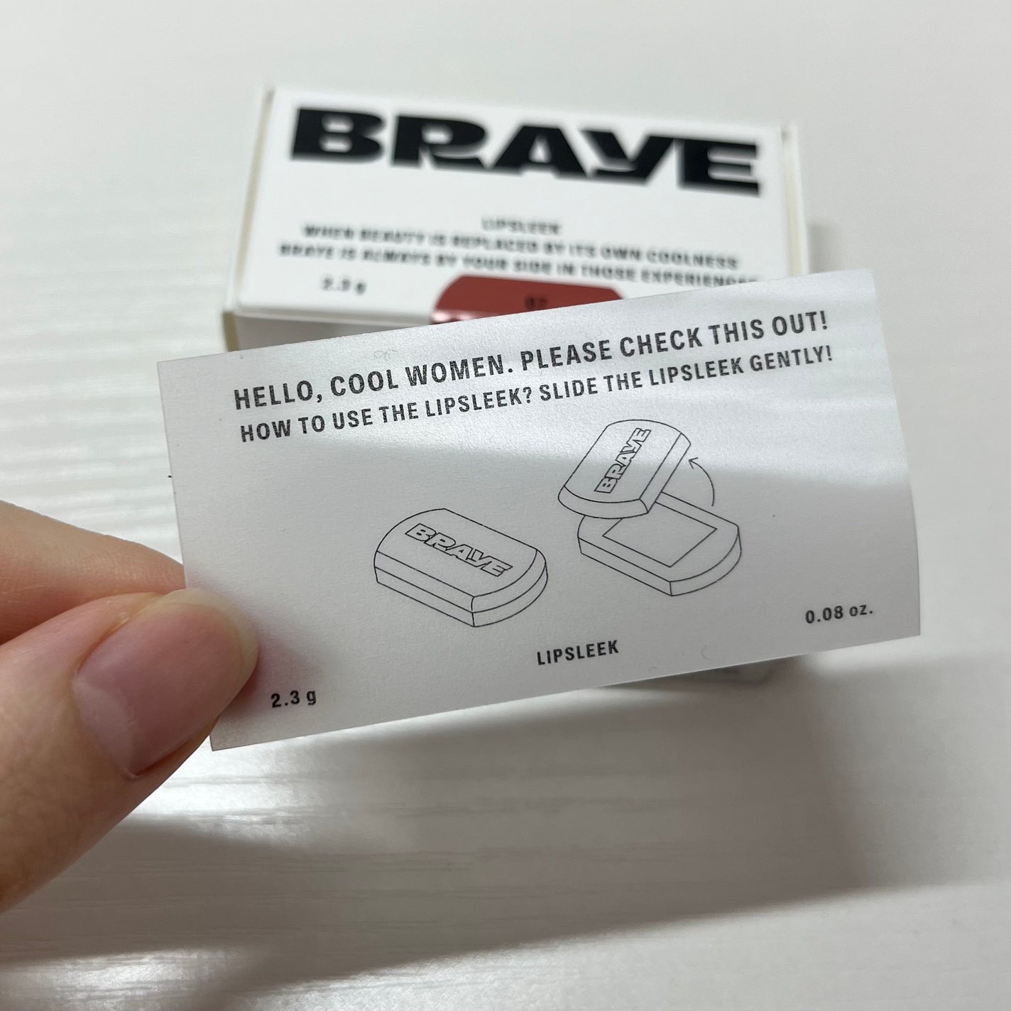 BRAYE LIPSLEEK/BRAYE/口紅を使ったクチコミ(3枚目)