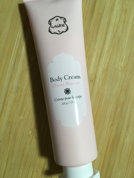 ボディクリーム チューブ チェリーブロッサム/Laline/ボディクリームを使ったクチコミ(1枚目)