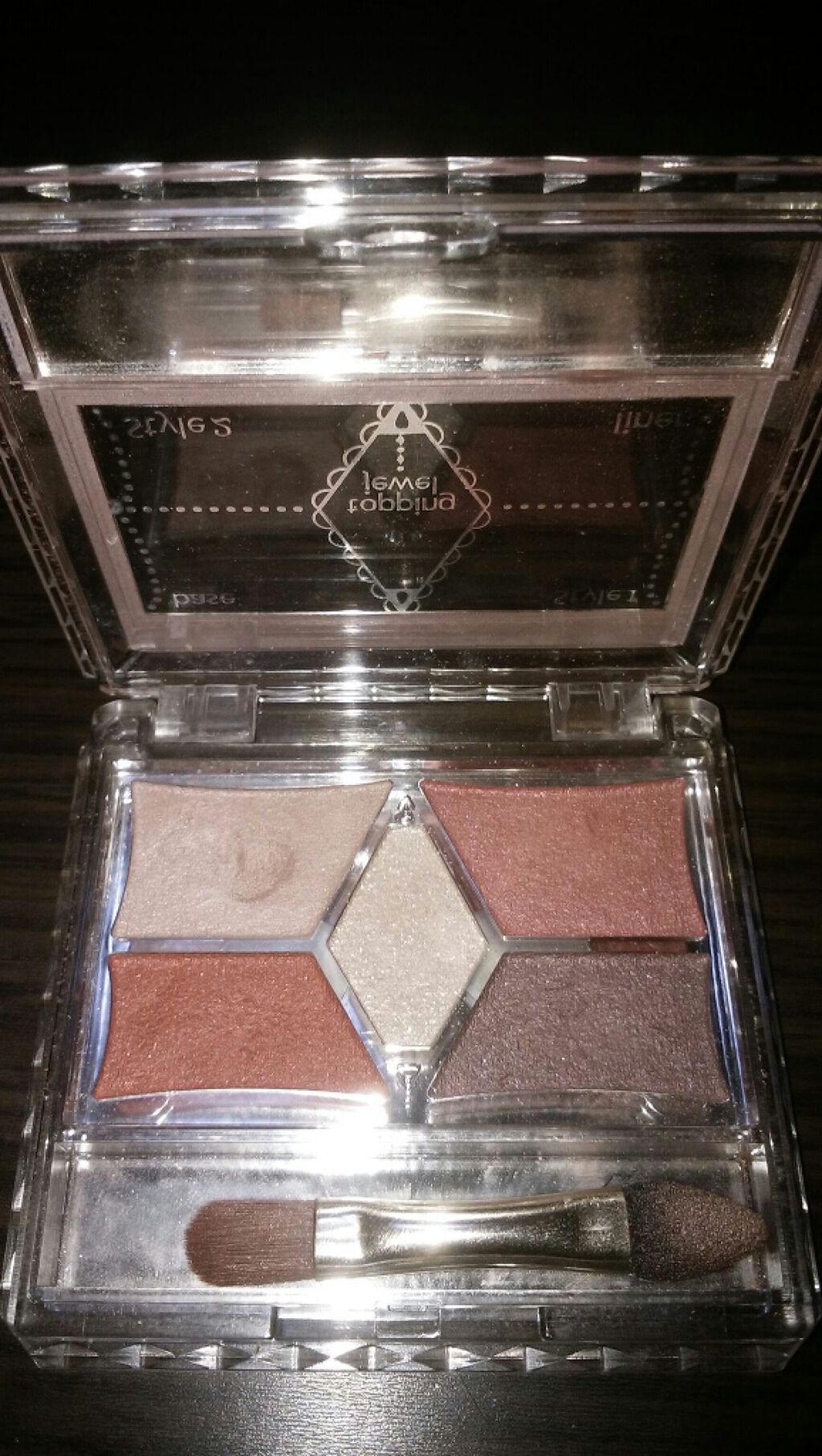 【旧品】パーフェクトスタイリストアイズ/キャンメイク/アイシャドウパレットを使ったクチコミ(2枚目)