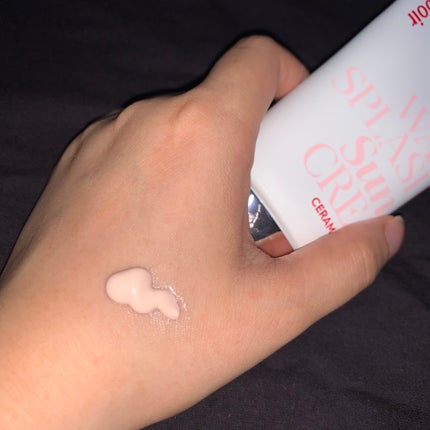 ウォータースプラッシュサンクリーム セラミド/espoir/日焼け止めクリームを使ったクチコミ(3枚目)