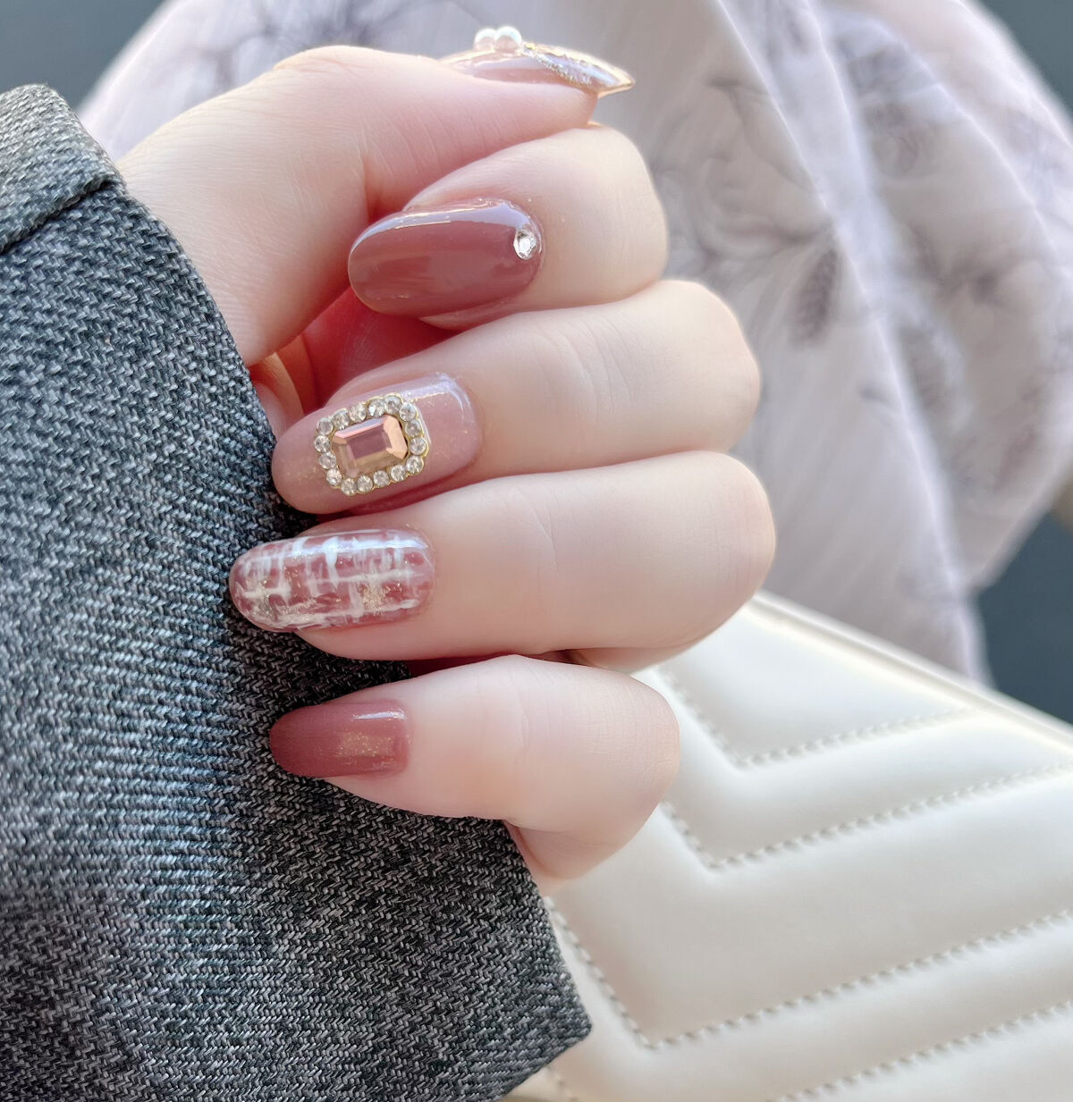 ヴェイル オリジナルネイルカラー/Vart/マニキュアを使ったクチコミ（3枚目）