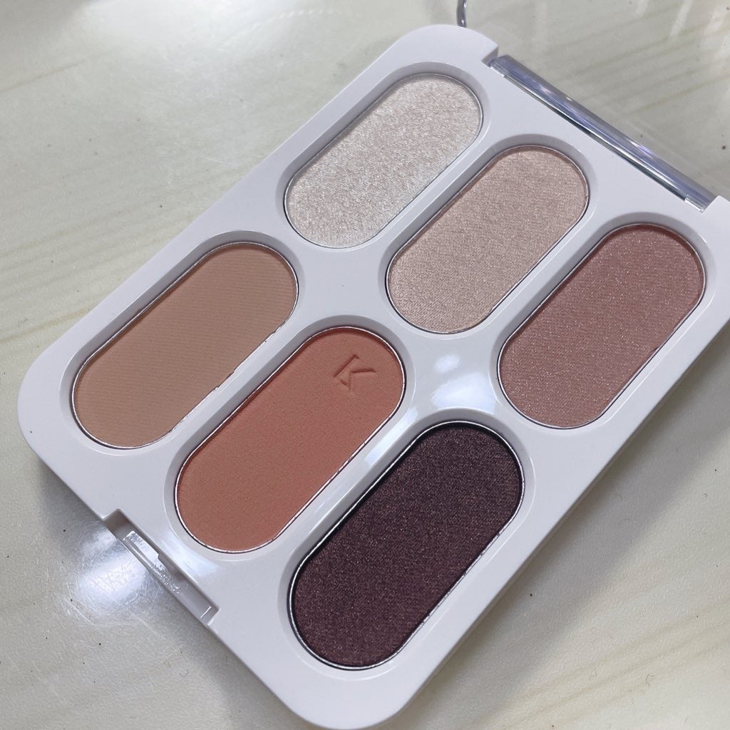 フォーエバー6アイパレット/Laka/アイシャドウパレットを使ったクチコミ(1枚目)