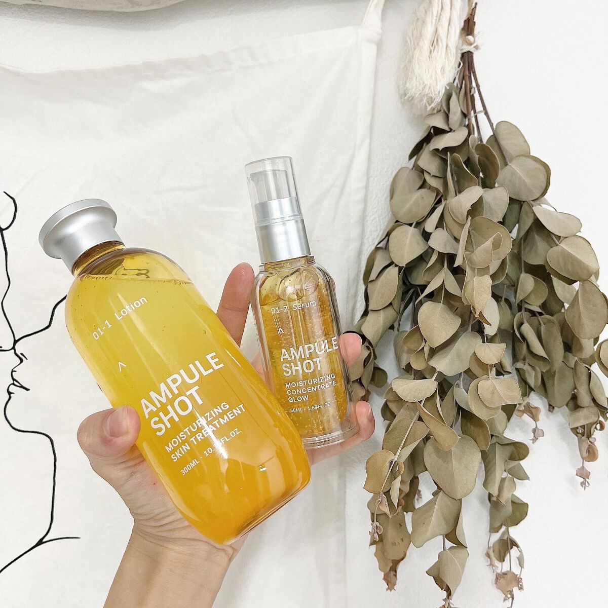モイスチャーライジング スキントリートメント ローション/AMPULE SHOT/化粧水を使ったクチコミ（2枚目）