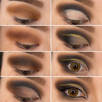 大英博物館 エジプトシリーズ アイシャドウパレット/ZEESEA/アイシャドウパレットを使ったクチコミ(5枚目)