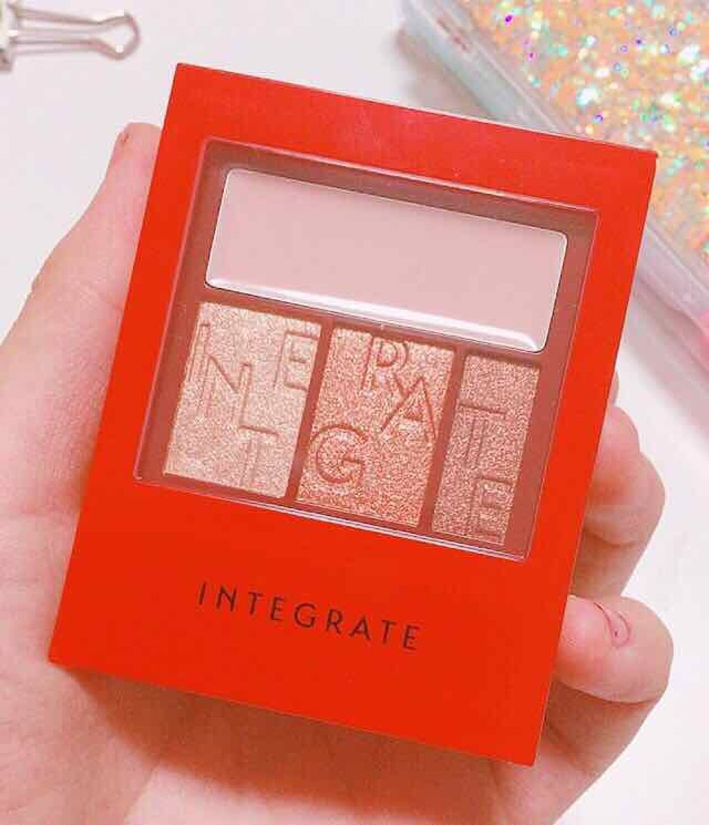 アクセントカラーアイズ CC/インテグレート/アイシャドウパレットを使ったクチコミ(1枚目)