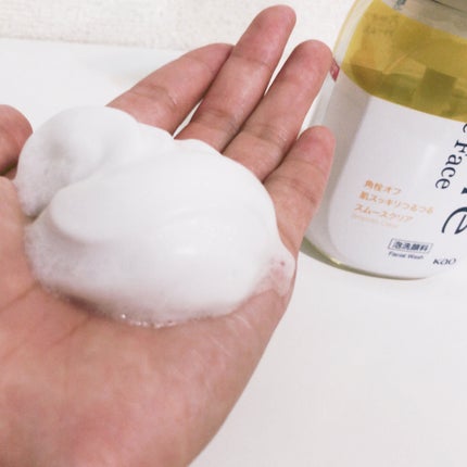 ビオレ ザフェイス 泡洗顔料 スムースクリア/ビオレ/泡洗顔を使ったクチコミ(2枚目)