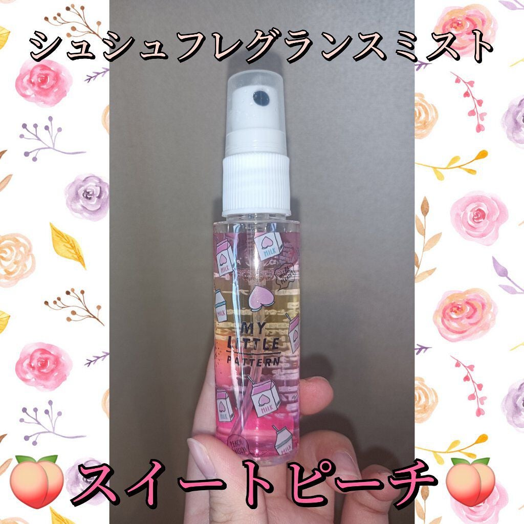 ♡.tw.♡ on LIPS 「シュシュフレグランスミストスイートピーチ🍑🍑前にも紹介した香水..」(1枚目)
