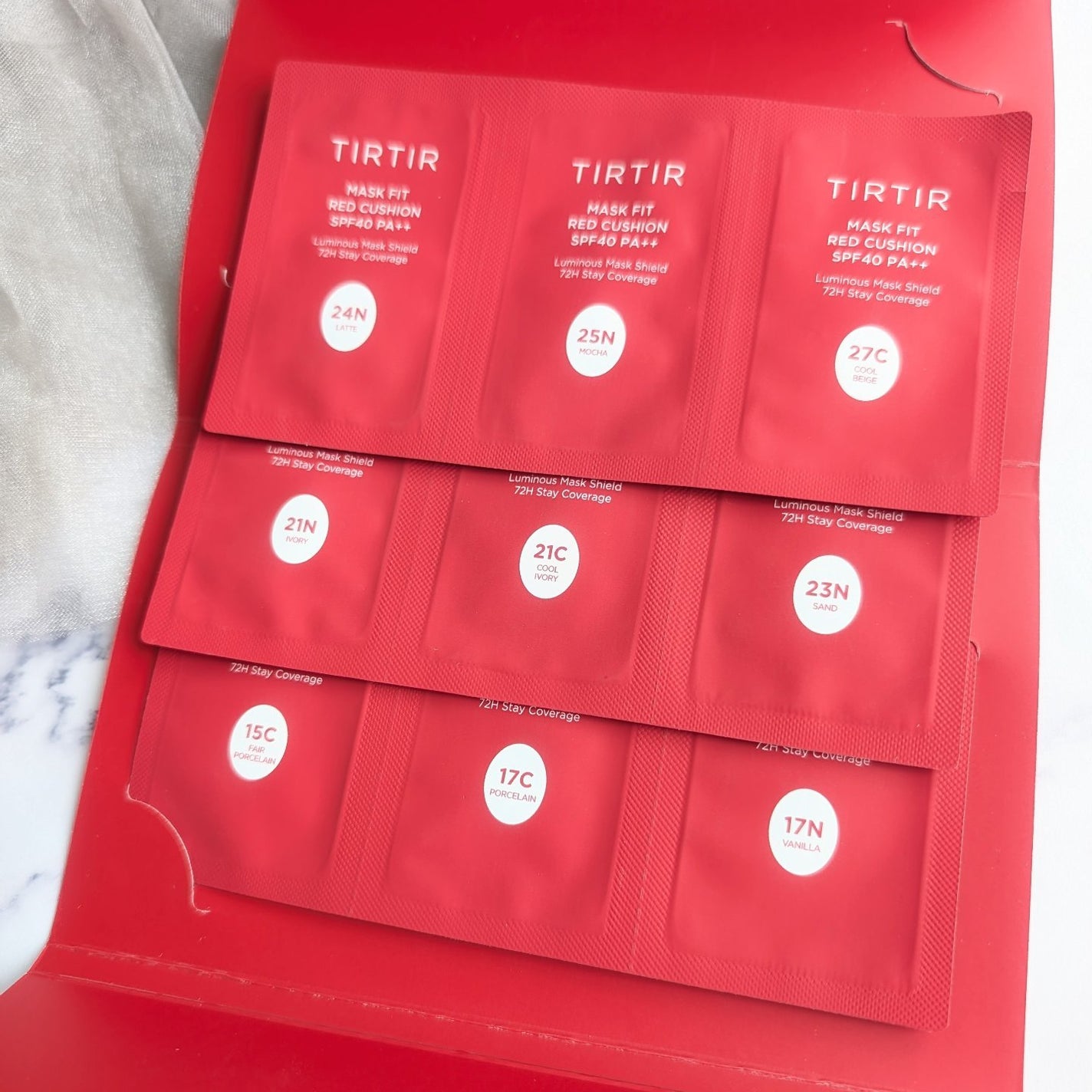マスク フィット レッド クッション/TIRTIR(ティルティル)/クッションファンデーションを使ったクチコミ(2枚目)