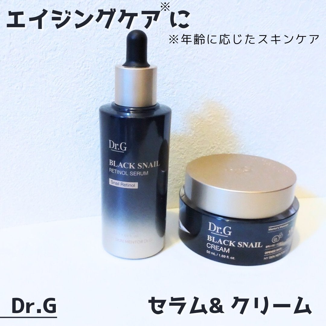 ブラックスネイル クリーム/Dr.G/フェイスクリームを使ったクチコミ(1枚目)