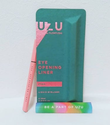 EYE OPENING LINER/UZU BY FLOWFUSHI/リキッドアイライナーを使ったクチコミ（1枚目）