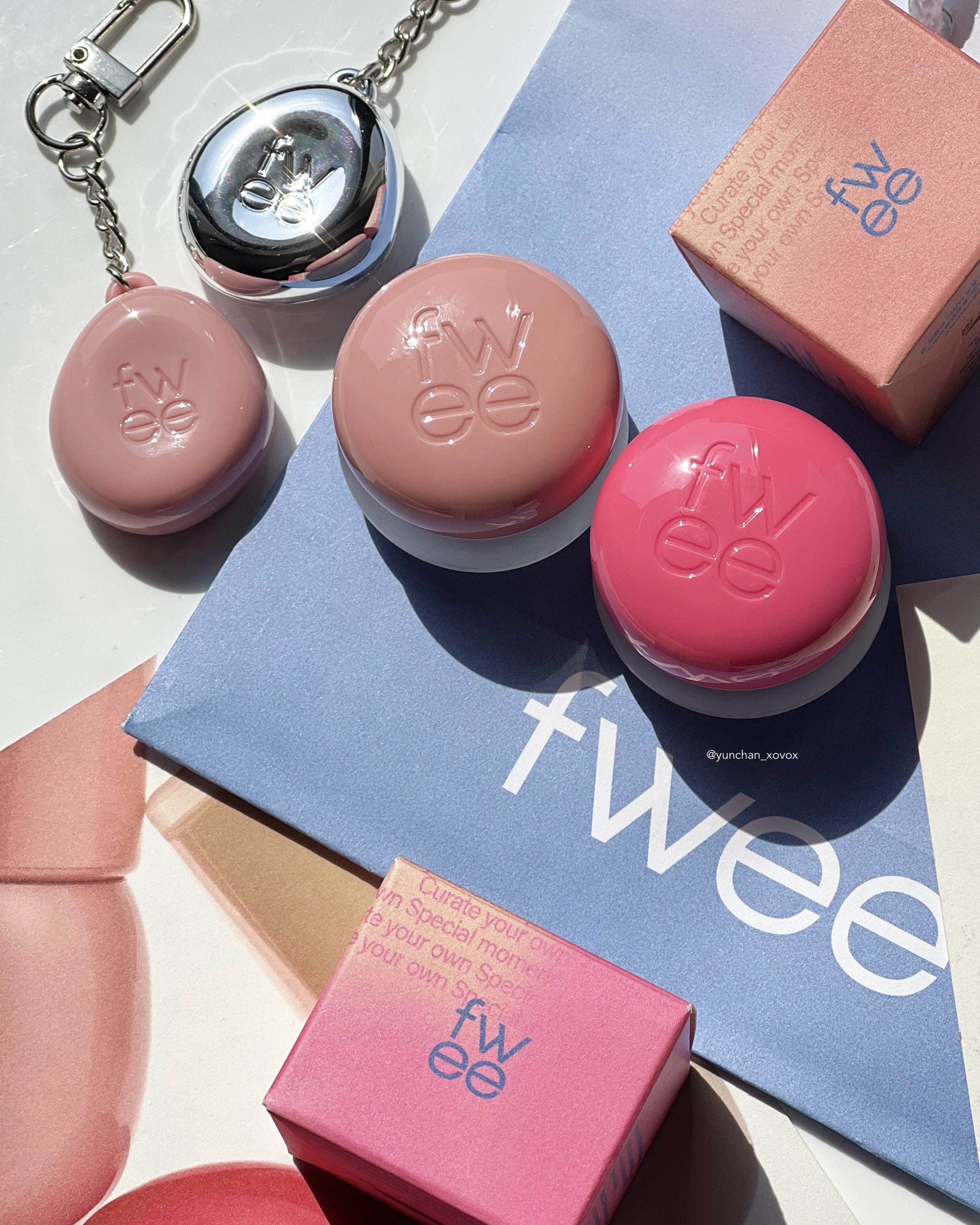 リップアンドチーク ブラーリープリンポット/fwee/口紅を使ったクチコミ（1枚目）