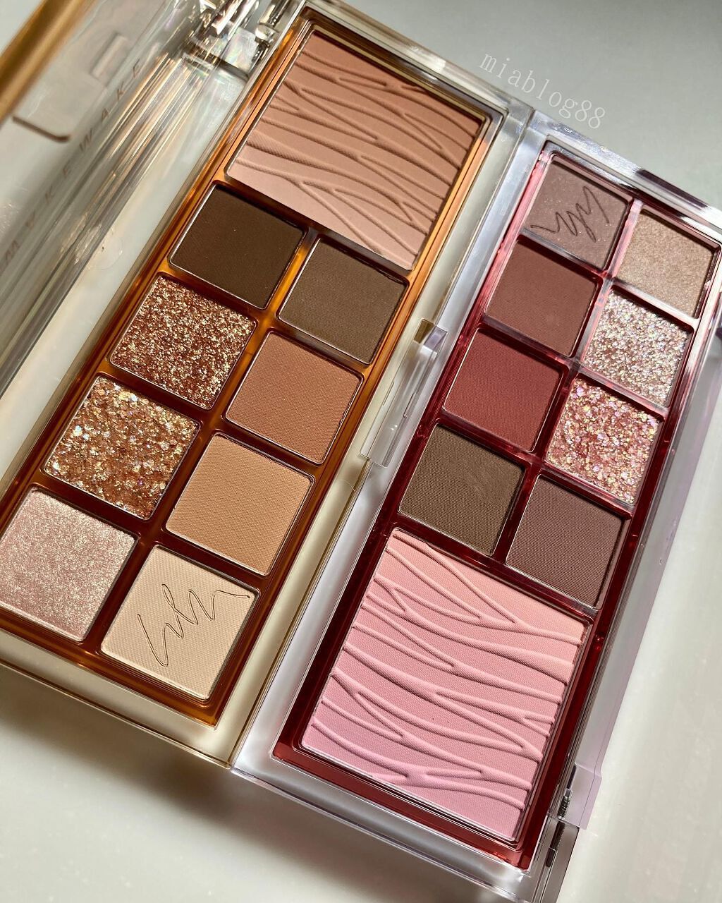 ミックスブラーリングアイパレット/wakemake/マルチパレットを使ったクチコミ（1枚目）