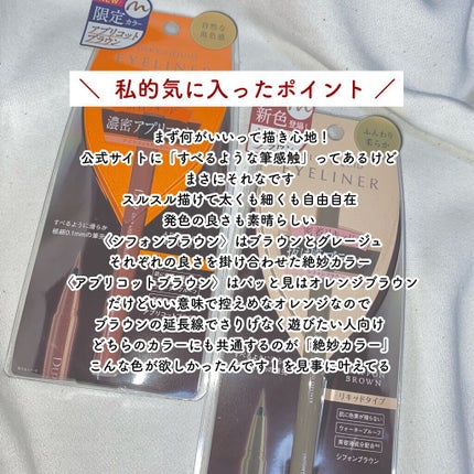 シルキーリキッドアイライナーWP/D-UP/リキッドアイライナーを使ったクチコミ(3枚目)