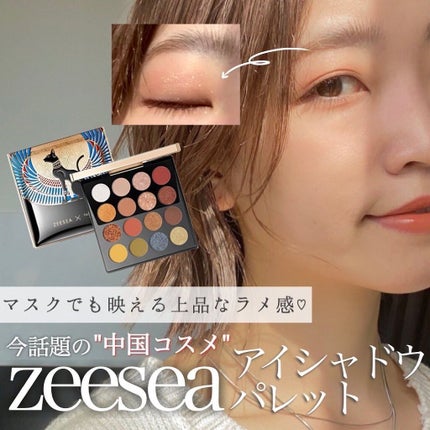 大英博物館 エジプトシリーズ アイシャドウパレット/ZEESEA/アイシャドウパレットを使ったクチコミ(1枚目)