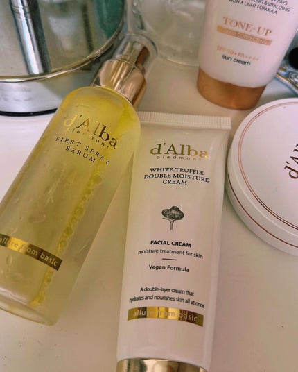 ダルバ ホワイトトリュフファーストスプレーセラム/ダルバ/ミスト状化粧水を使ったクチコミ(4枚目)
