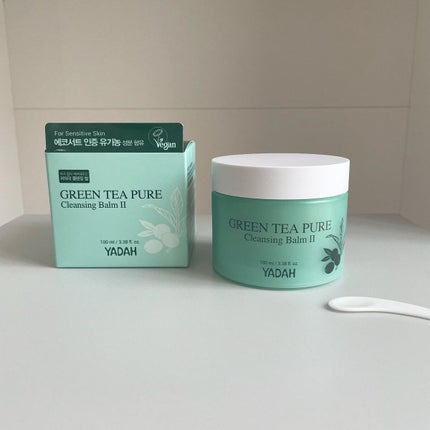 グリーンティーピュアクレンジングバームⅡ/YADAH/クレンジングバームを使ったクチコミ(1枚目)