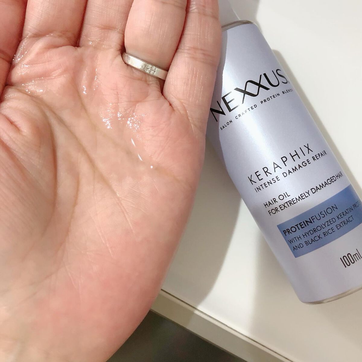 ネクサス インテンスダメージリペア 洗い流さないトリートメントオイル/NEXXUS(ネクサス)/ヘアオイルを使ったクチコミ(5枚目)