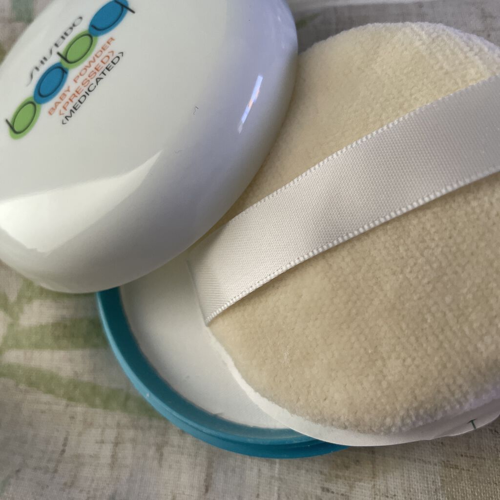 資生堂ベビーパウダー(プレスド)/ベビー/ボディパウダーを使ったクチコミ（2枚目）