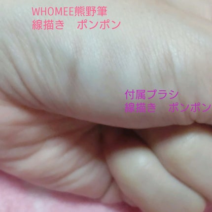 フーミー マルチアイブロウパウダー/WHOMEE/パウダーアイブロウを使ったクチコミ(4枚目)