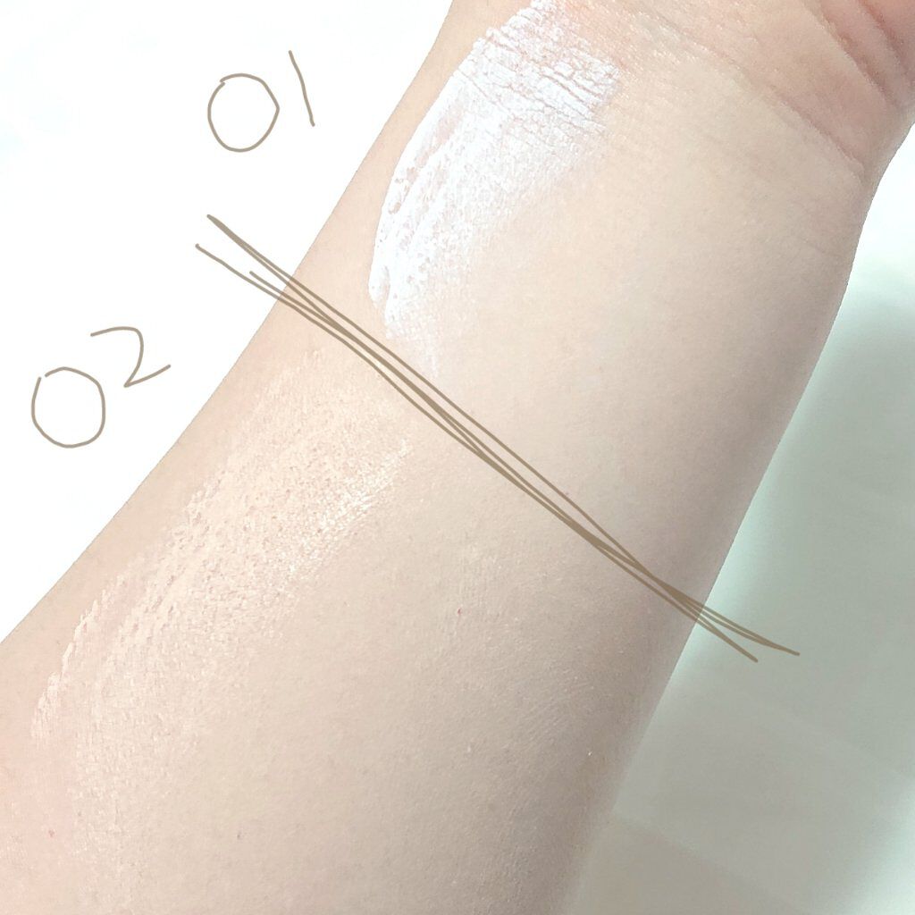 ポアレスエアリーベース/キャンメイク/化粧下地を使ったクチコミ（2枚目）