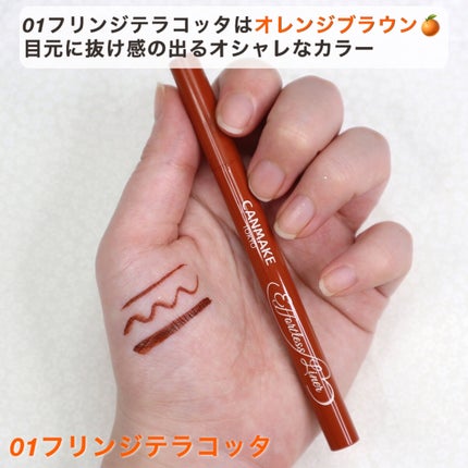エフォートレスライナー/キャンメイク/リキッドアイライナーを使ったクチコミ(3枚目)