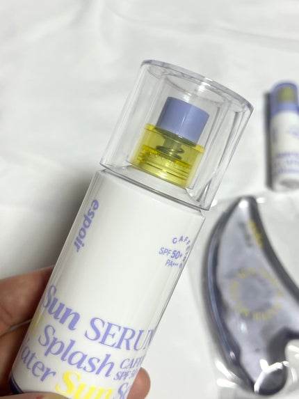 エスポア ウォータースプラッシュサンセラム/espoir/日焼け止めクリームを使ったクチコミ(2枚目)