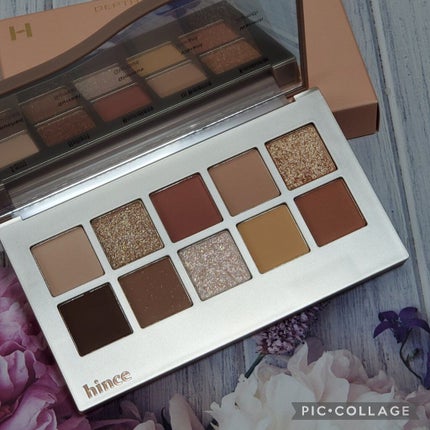 ニューデップスアイシャドウパレット/hince/アイシャドウパレットを使ったクチコミ(2枚目)