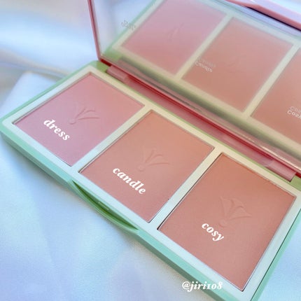 ヴィンテージ フィルター チーク パレット Vintage Filter Edition/innisfree/パウダーチークを使ったクチコミ(3枚目)