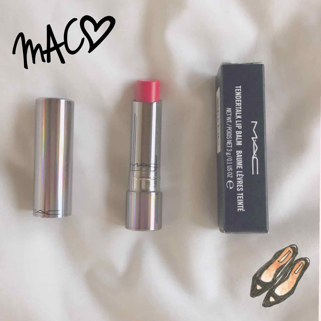 テンダートーク リップ バーム/M・A・C/口紅を使ったクチコミ(1枚目)
