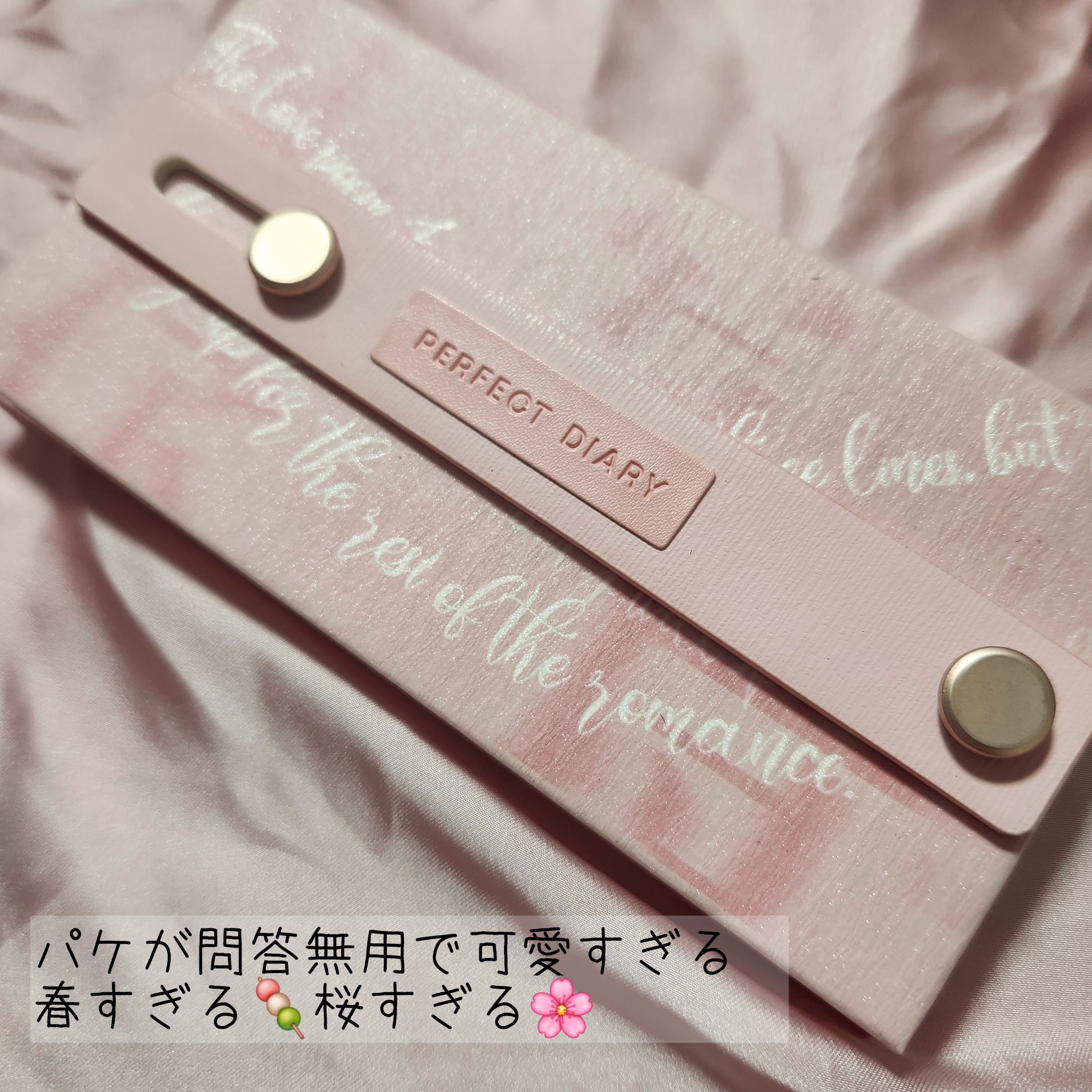 デザイナーアイズ＆チークパレット/PERFECT DIARY/アイシャドウパレットを使ったクチコミ（2枚目）