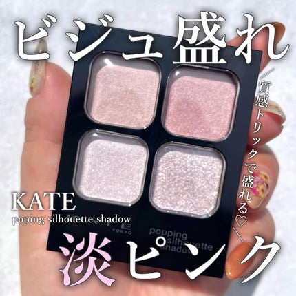 ケイト ポッピングシルエットシャドウ/KATE/アイシャドウパレットを使ったクチコミ(1枚目)