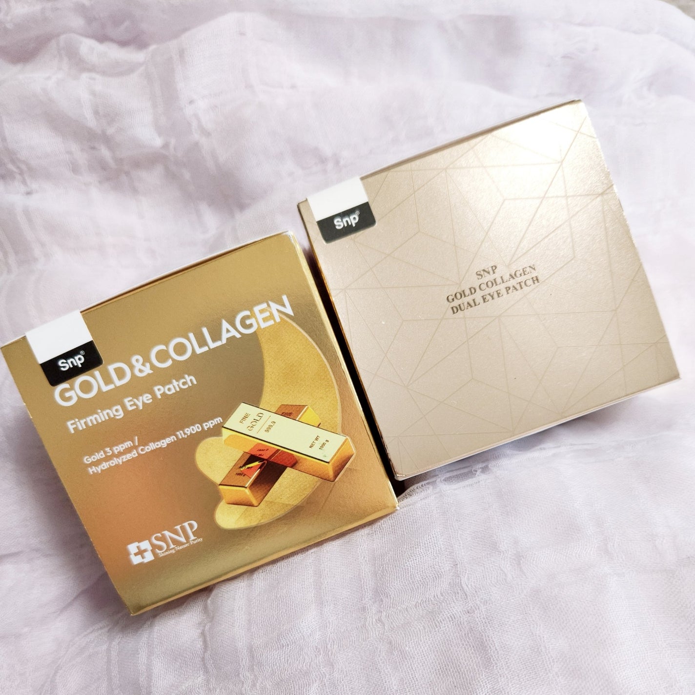 GOLD COLLAGEN DUAL EYE PATCH/SNP/アイケア・アイクリームを使ったクチコミ(2枚目)