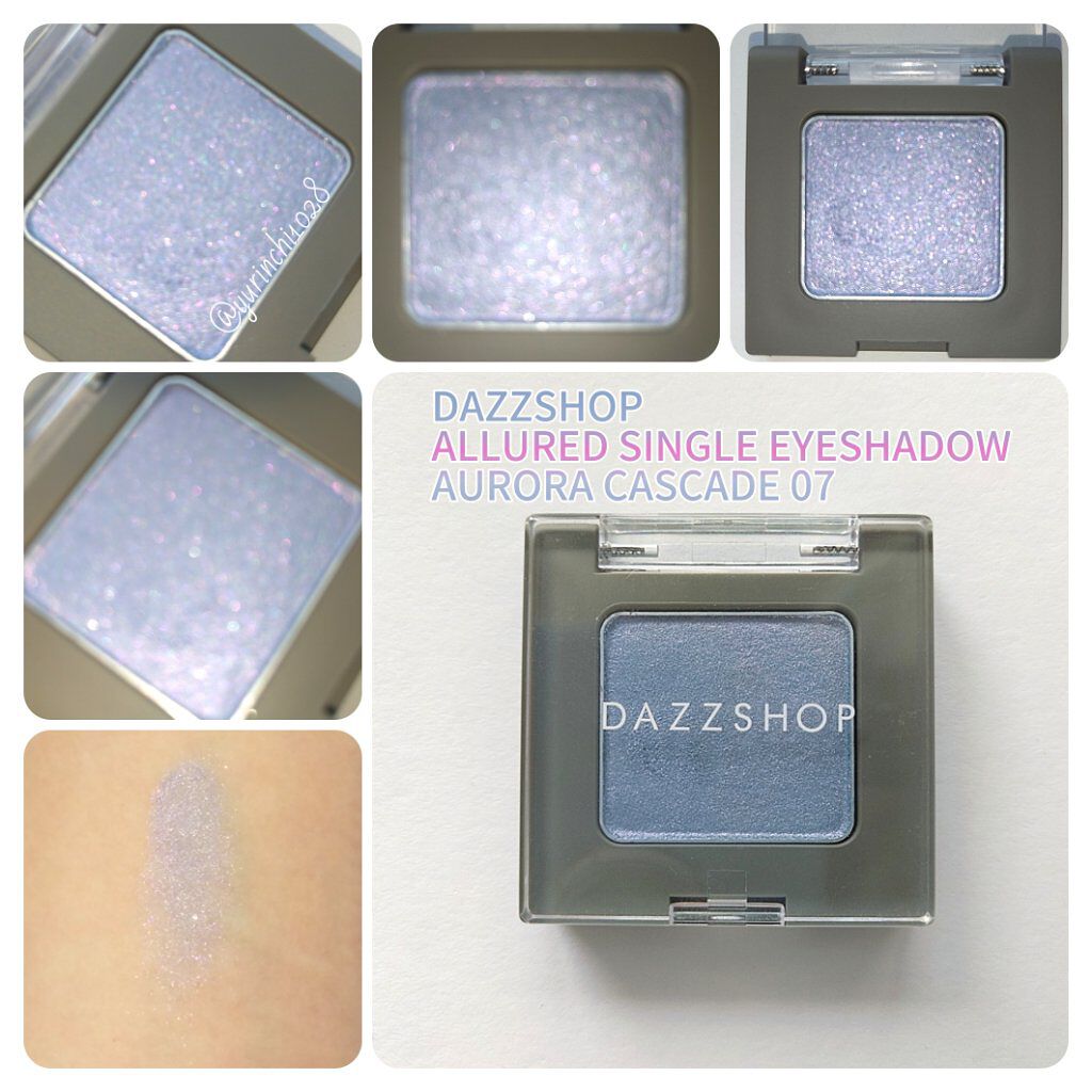 アリュールド シングル アイシャドウ/DAZZSHOP/単色アイシャドウを使ったクチコミ（2枚目）