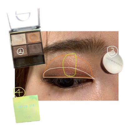 スキニーリッチシャドウ/excel/アイシャドウパレットを使ったクチコミ(2枚目)