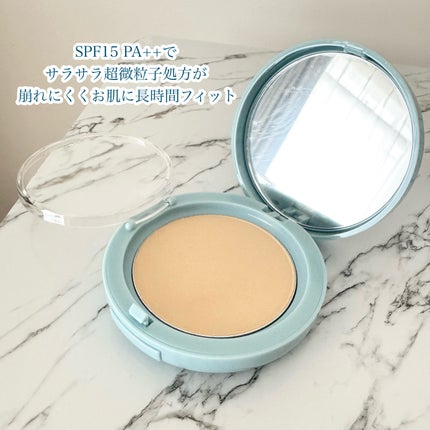 スムースフィットファンデーション/mileda/パウダーファンデーションを使ったクチコミ(3枚目)